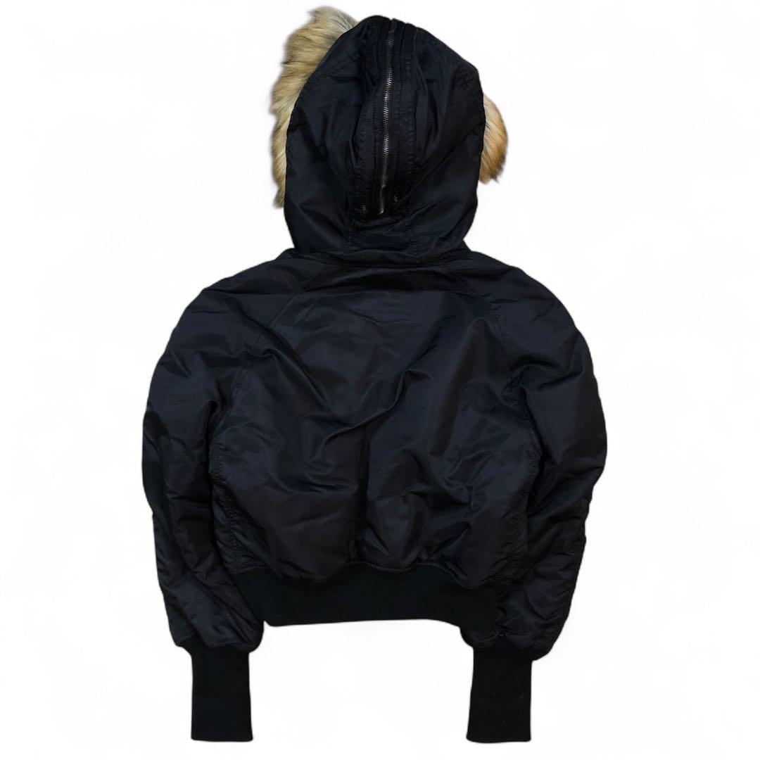 AVIREX 美品 n2b フライトジャケット 短丈 黒 ミリタリー