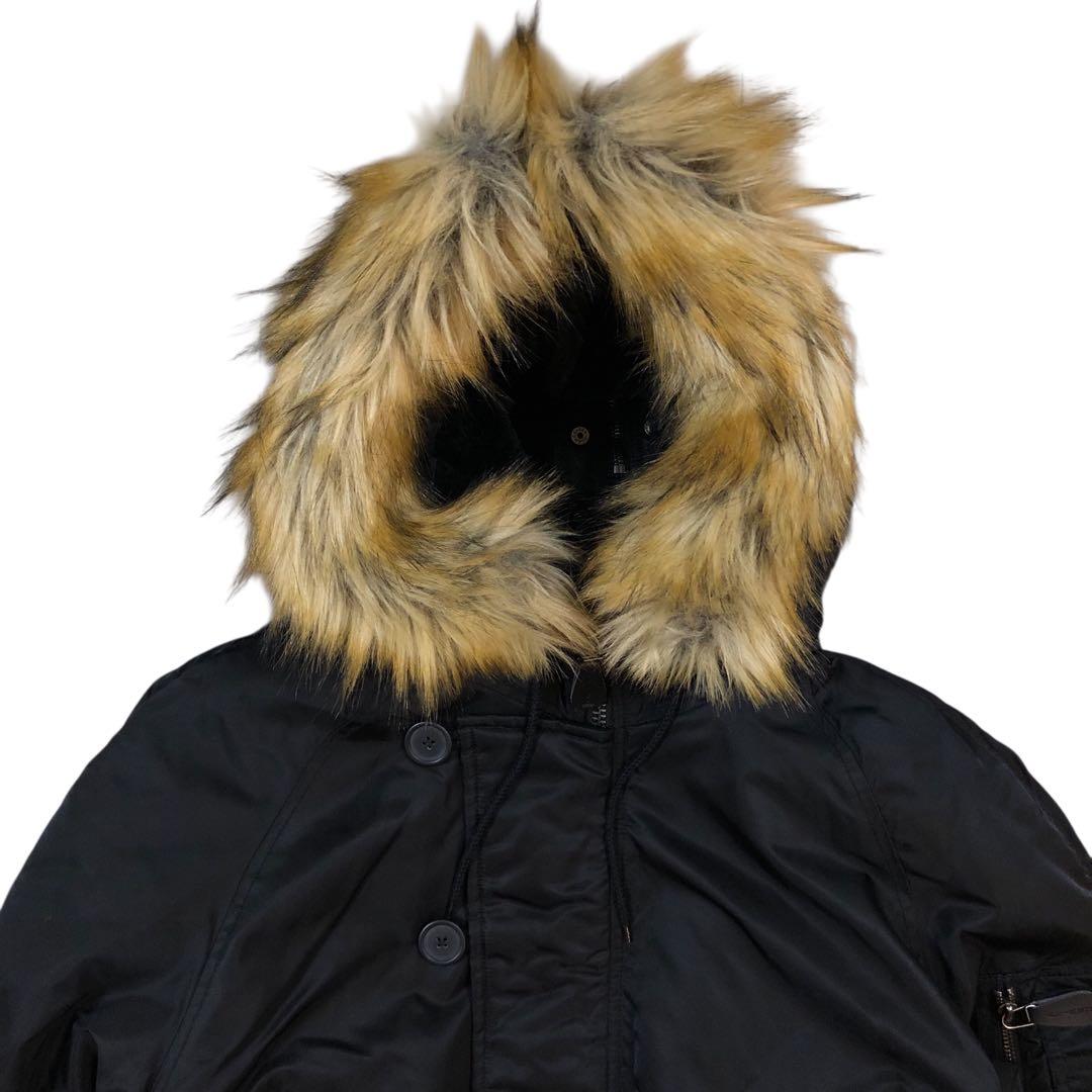 AVIREX 美品 n2b フライトジャケット 短丈 黒 ミリタリー