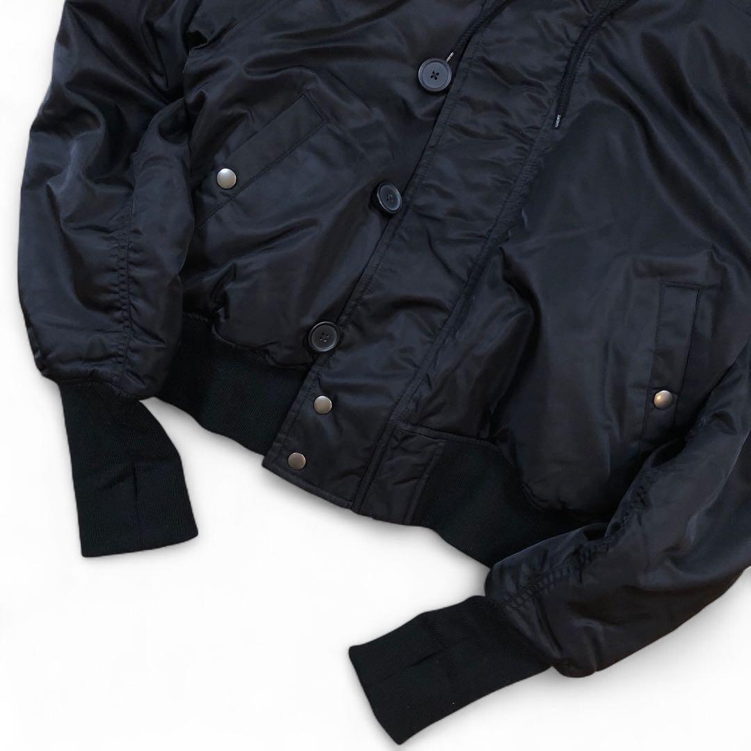 AVIREX 美品 n2b フライトジャケット 短丈 黒 ミリタリー