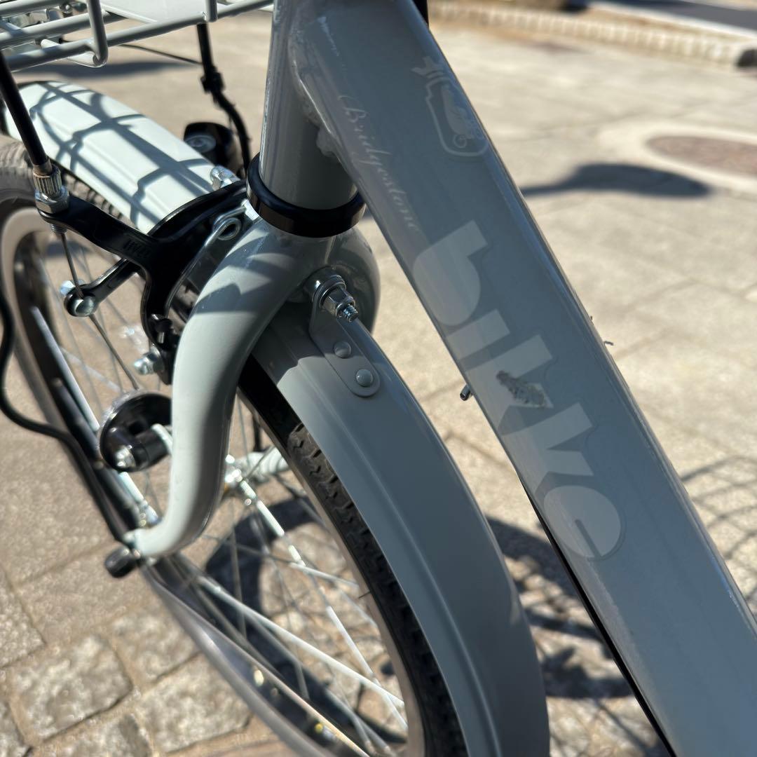 bikke j（ビッケj) 22インチ　ジュニア用自転車　ブルーグレー