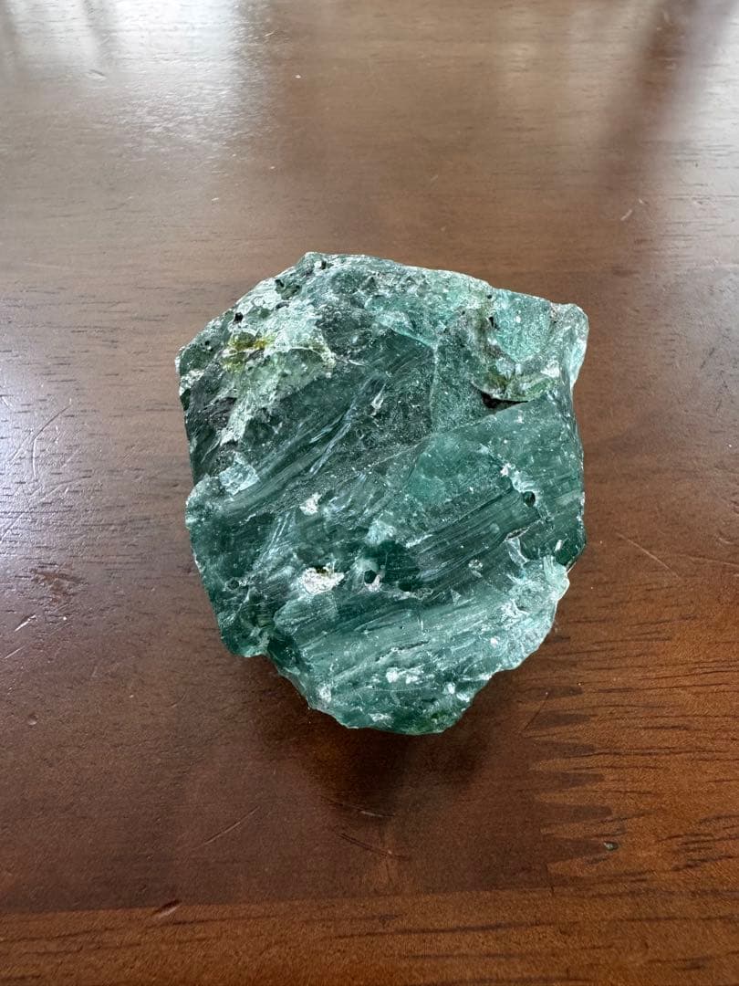 天然か不明 美しい青緑石 インテリア・コレクション向け