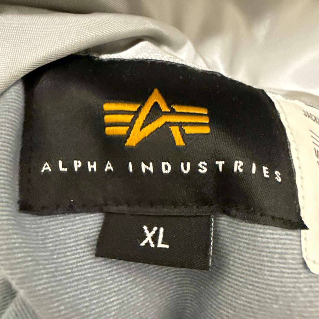 alpha ma-1 vest silver XL ベスト　シルバー
