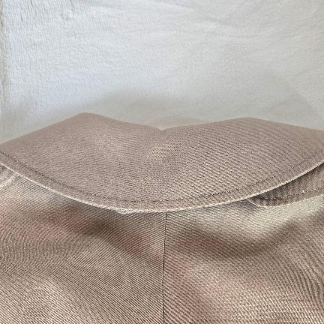 Aquascutum ベージュ トレンチコート L　メンズ　美品　ビジネス　高級