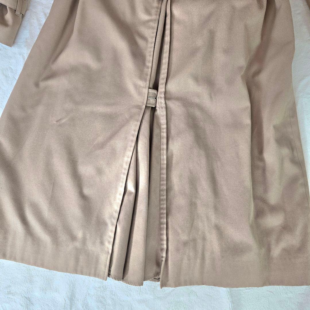 Aquascutum ベージュ トレンチコート L　メンズ　美品　ビジネス　高級