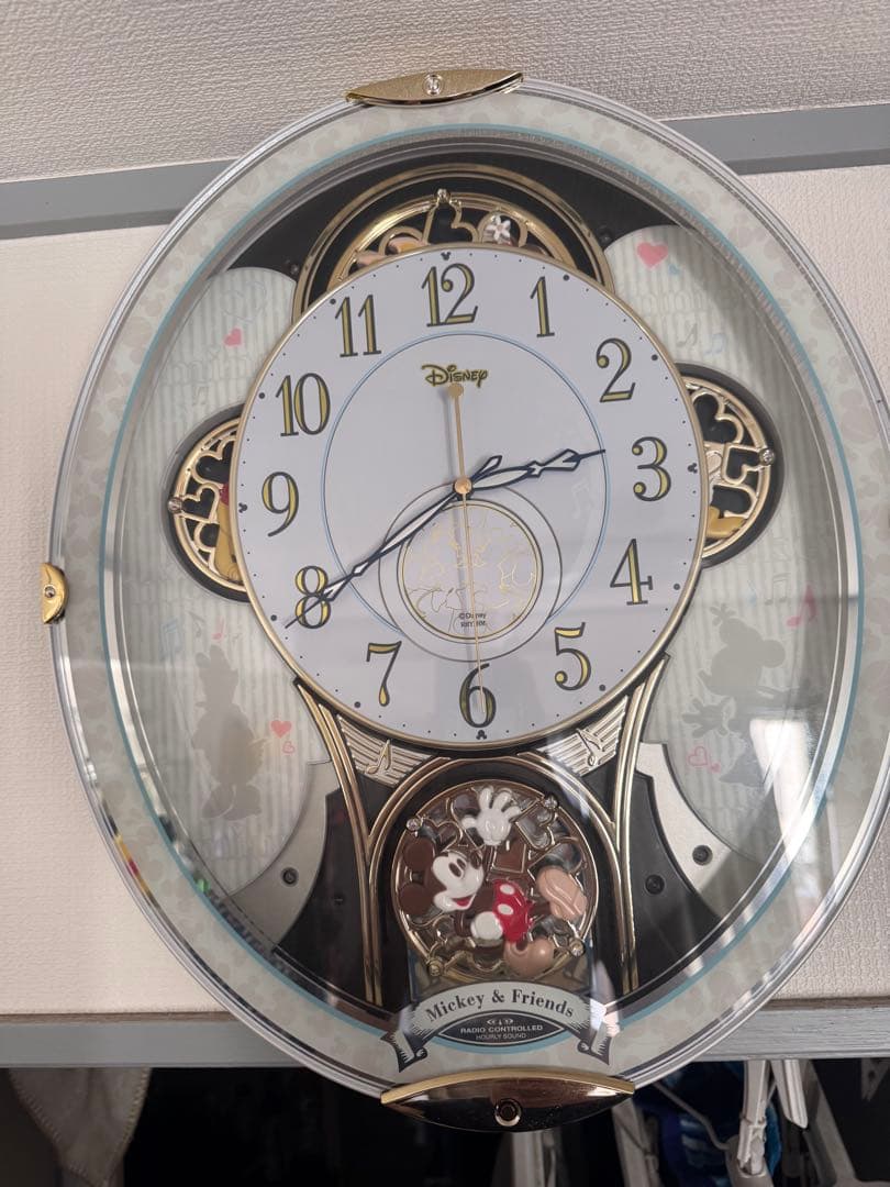 (値下げ受付けます！)RYTHEM からくり時計 ディズニー　リズム　掛け時計