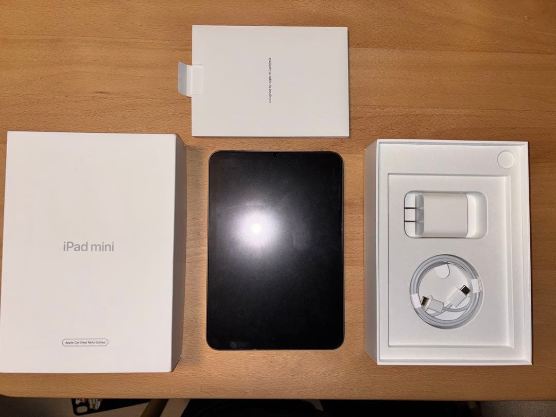 iPad mini 第6世代Wi-Fi 64GB 正規Refubished品