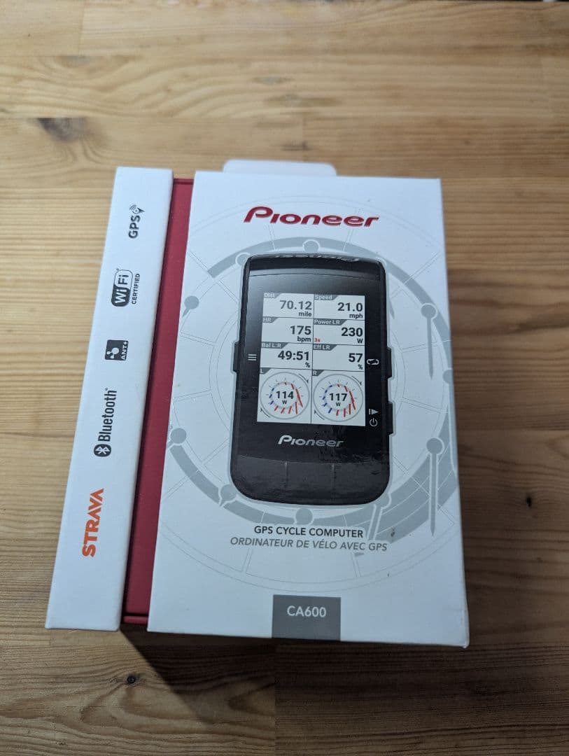 Pioneer CA600 GPSサイクルコンピューター本体