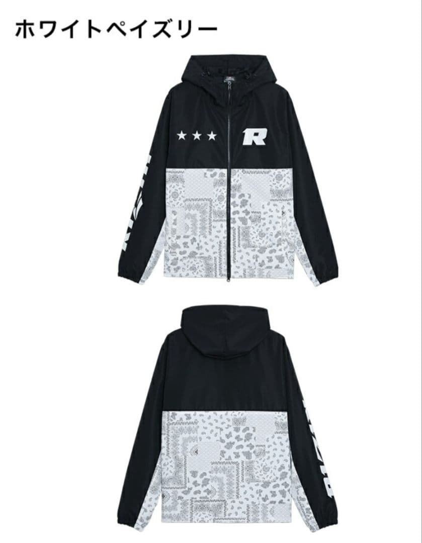 RIZINSET UP ホワイト ペイズリー完売品平本蓮モデル着用