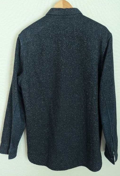 【RRL】CPOシャツ ネップ サイズM