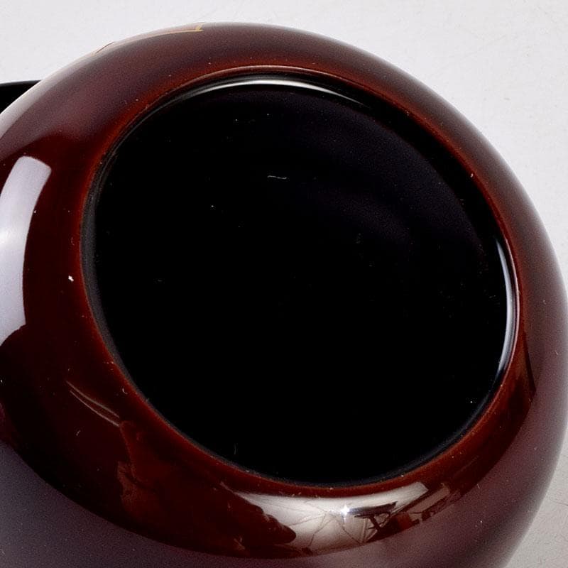 茶道具　雅康作　松竹梅蒔絵　平棗　共布共箱　V　8818