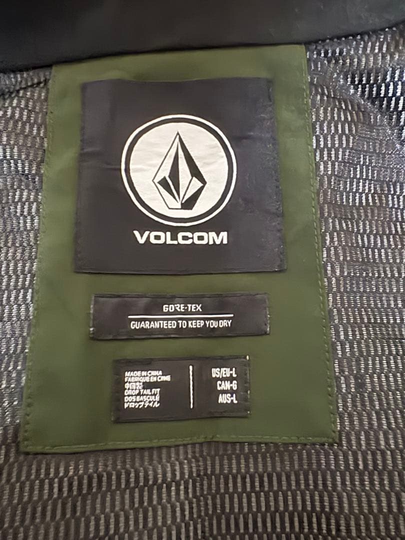 VOLCOM ゴアテックス ジャケット/VOLCOMパンツ上下セット