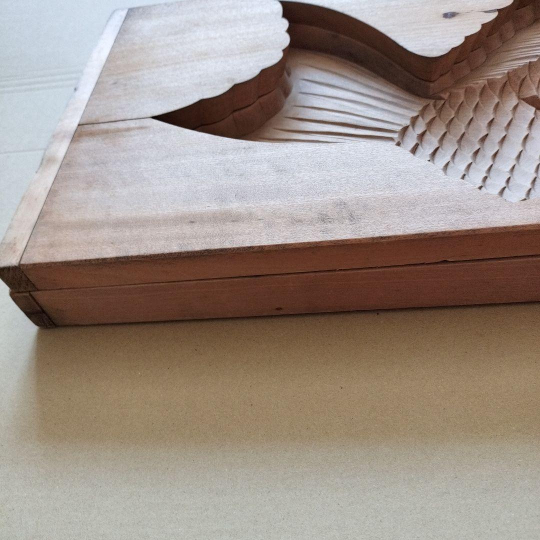 和菓子木型　鯛　一尺八寸