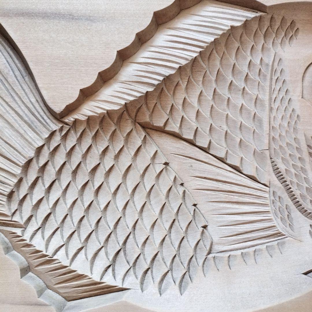 和菓子木型　鯛　一尺八寸