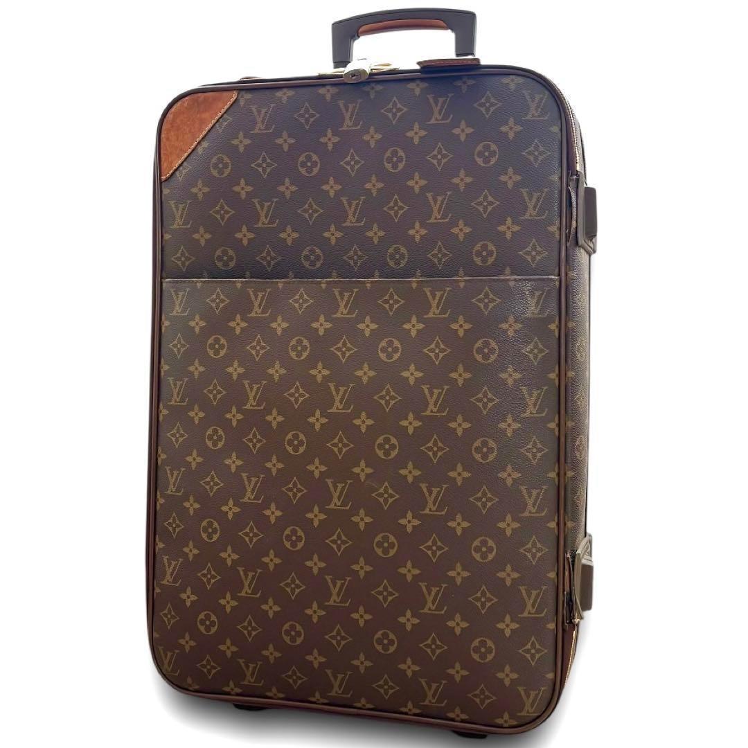 ルイヴィトン ぺガス55 モノグラム キャリーケース 2輪 大容量