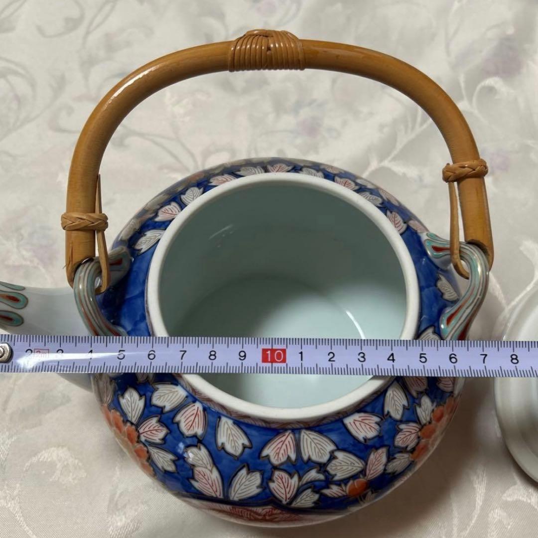 急須　湯飲み　有田焼　幸楽窯