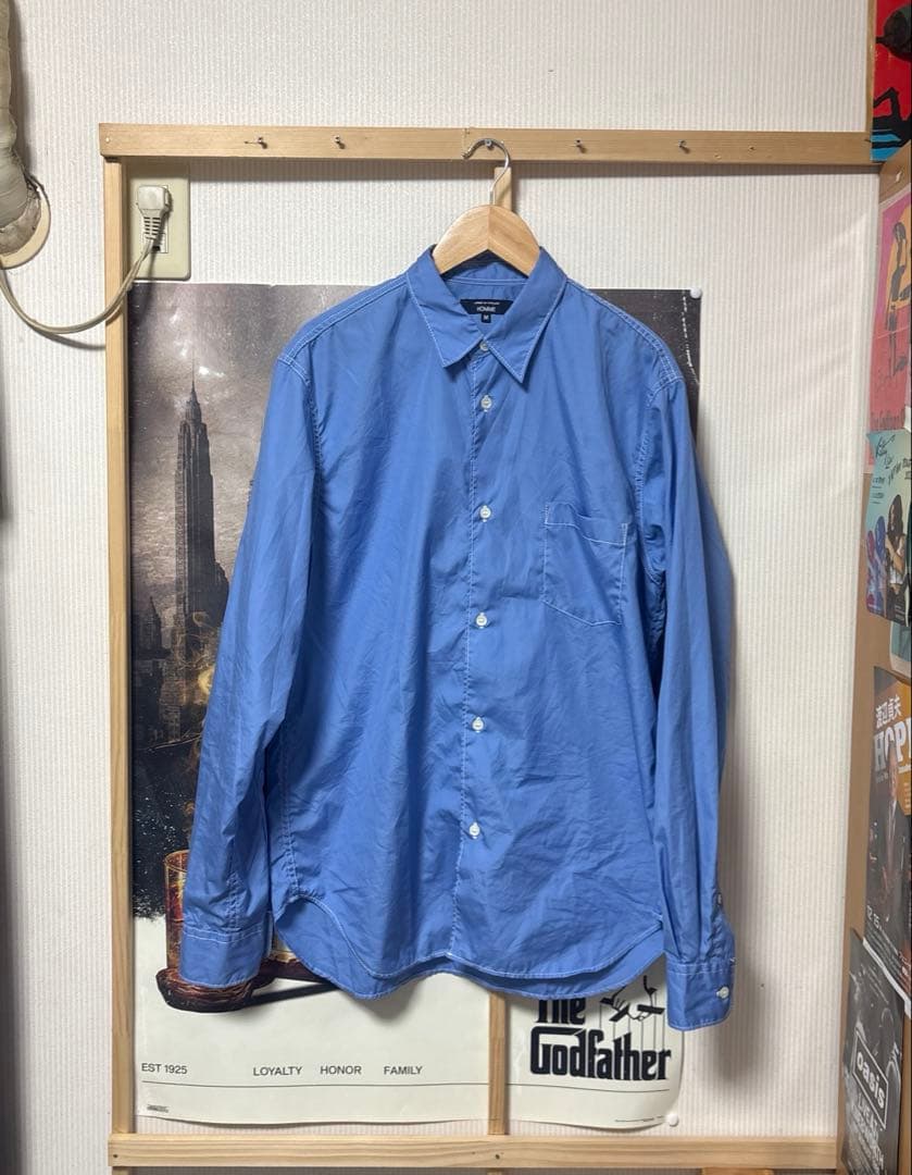 コムデギャルソンオム　COTTON PLAIN SHIRTS パッカリング