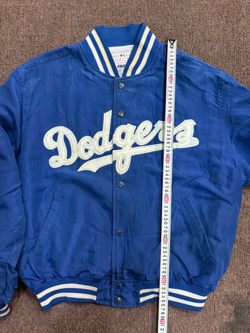 Dodgers ジャケット 青　野茂英雄　野球　メジャー