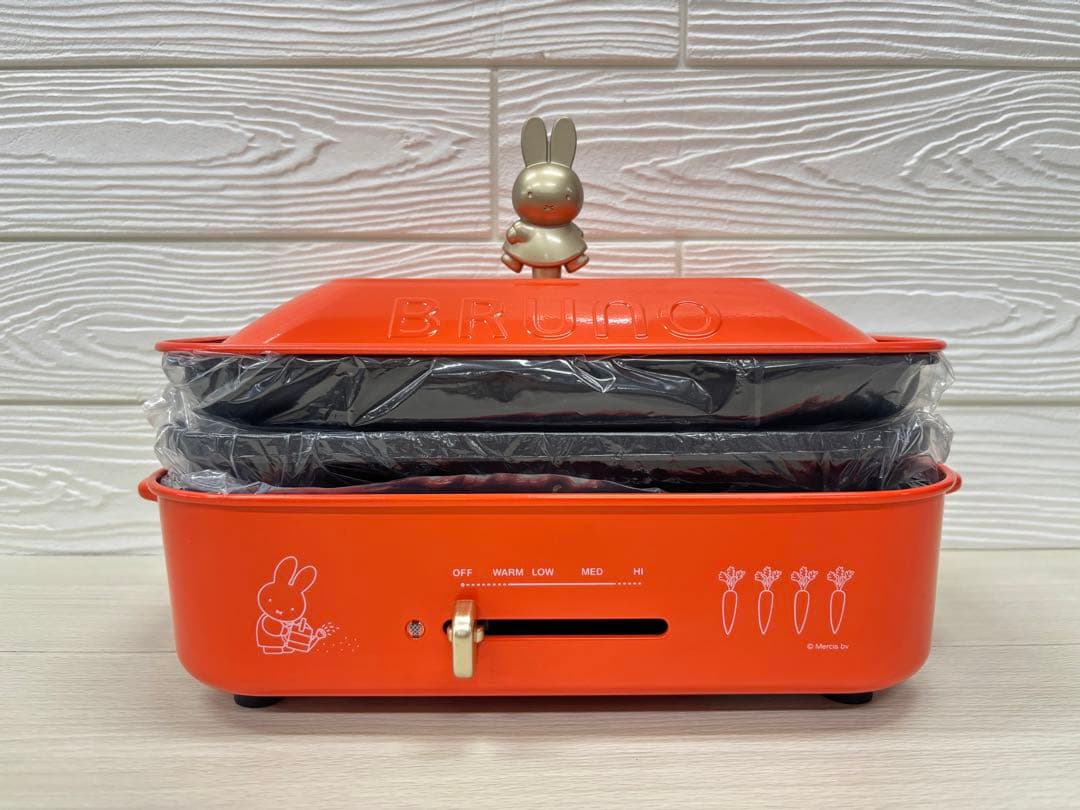 限定コラボ BRUNO ミッフィー コンパクトホットプレート 説明文必読