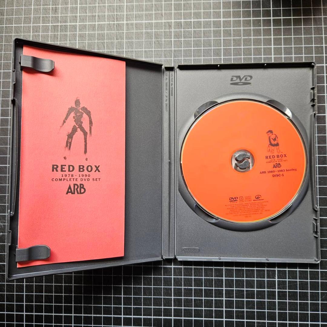 ミュージック ARB RED BOX 1978-1990 COMPLETE DVD SET