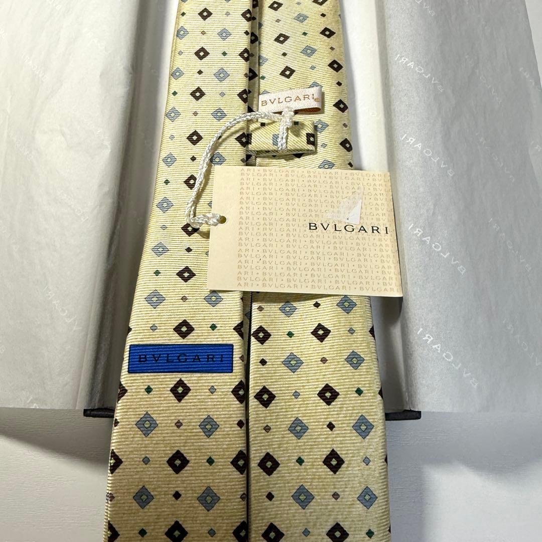 【未使用・箱付】BVLGARI ブルガリ ネクタイ