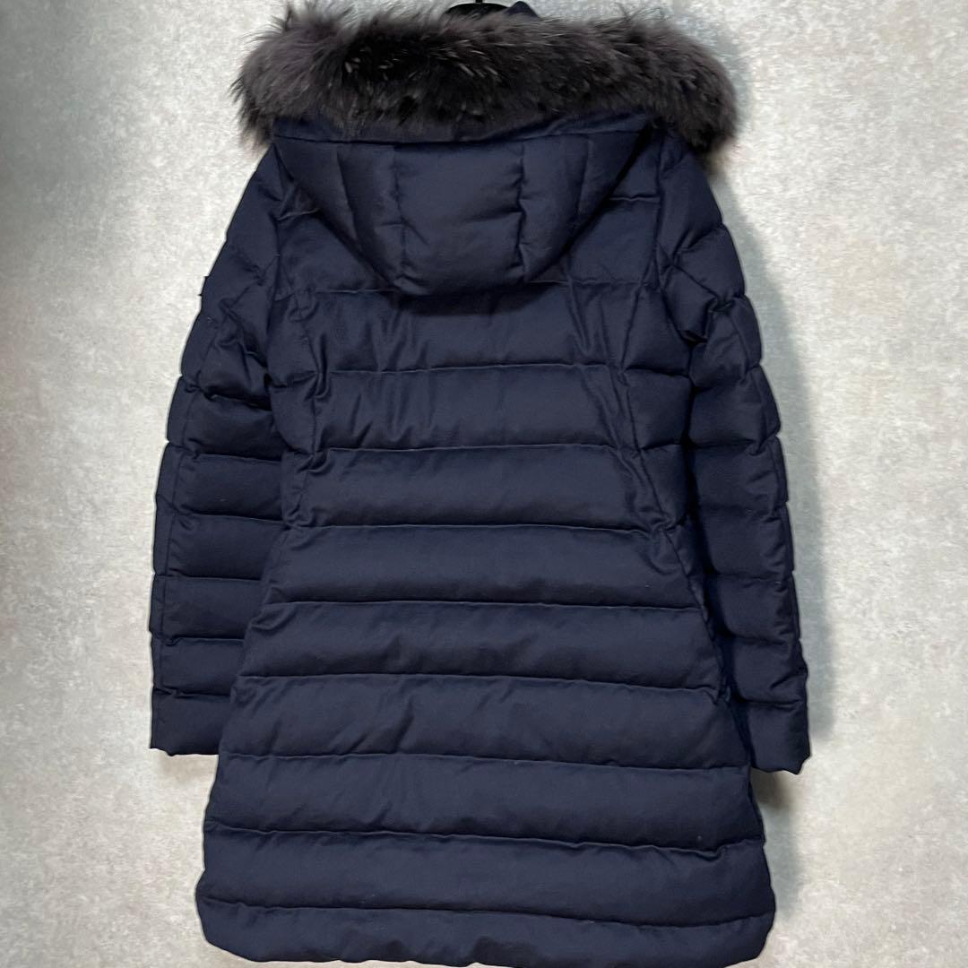 【美品】TATRAS LAVIANA ダウンコート 　ラビアナ　濃紺　タトラス