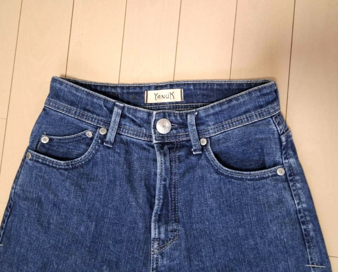 ともちゃんさん専用*【美品】YANUKワイドフレア カットオフ アメリカンブルー