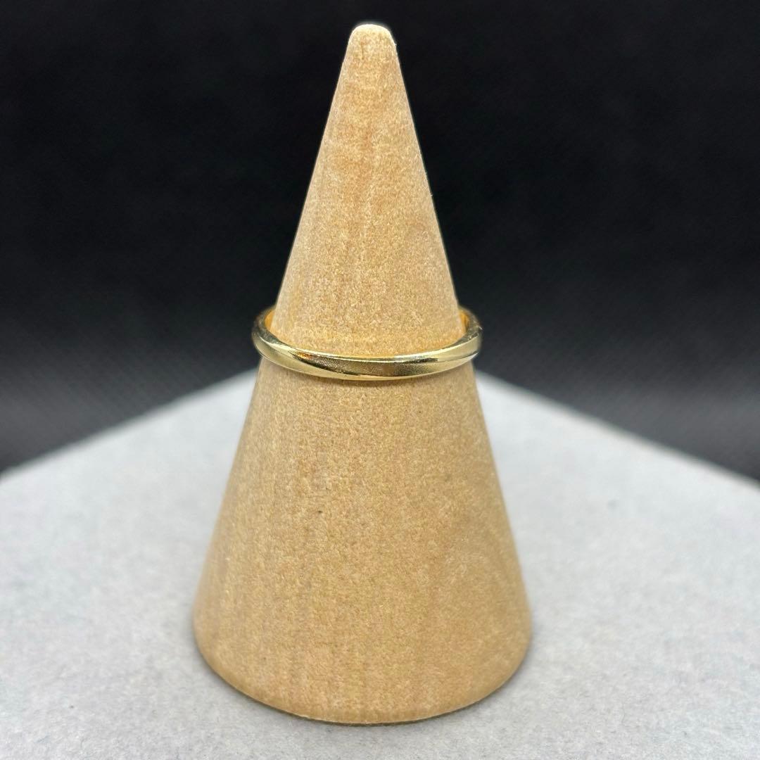 即決 WISP K10 ゴールド リング 指輪 9号