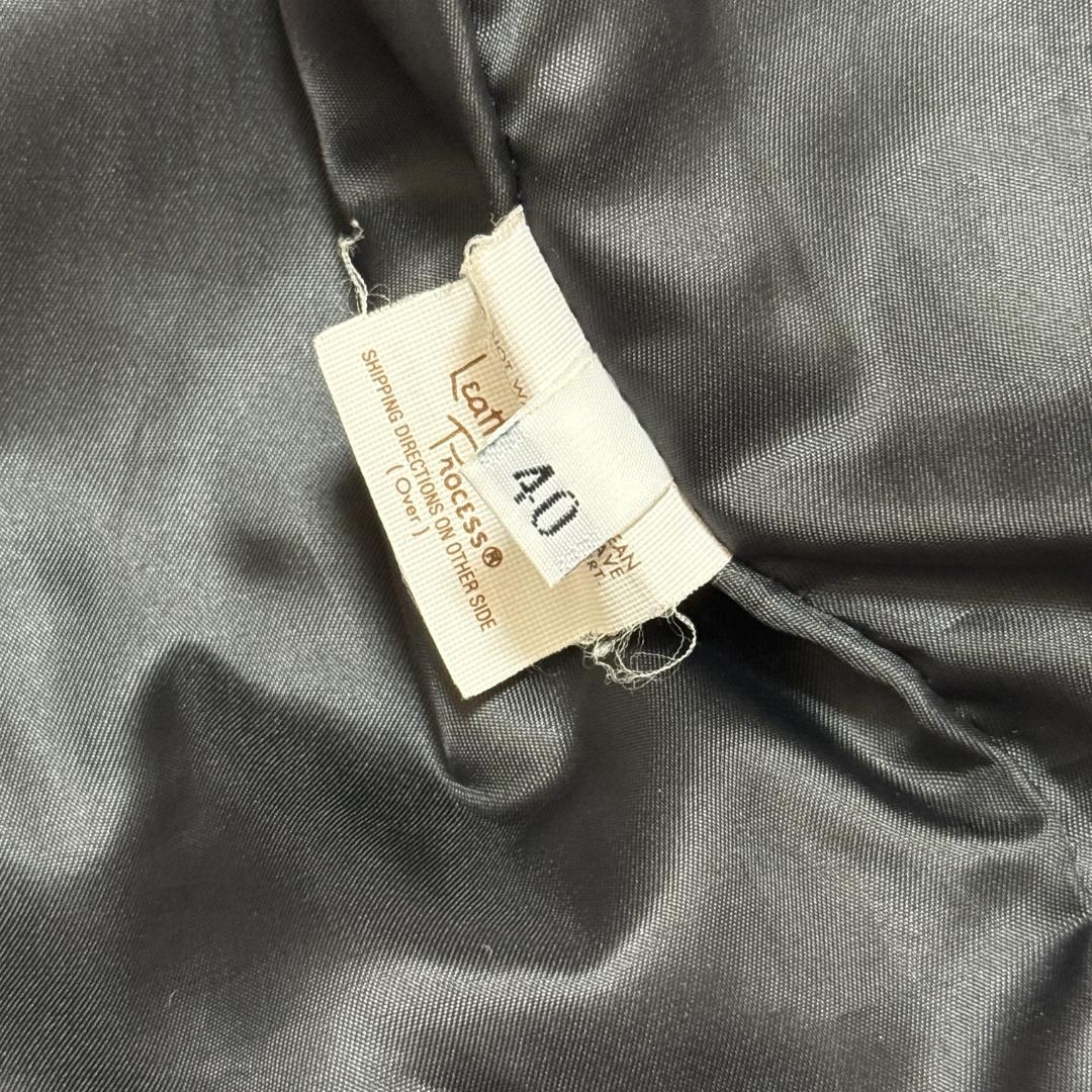 Schott ショット 641 シングルライダース レザー 米国製 40 黒✨