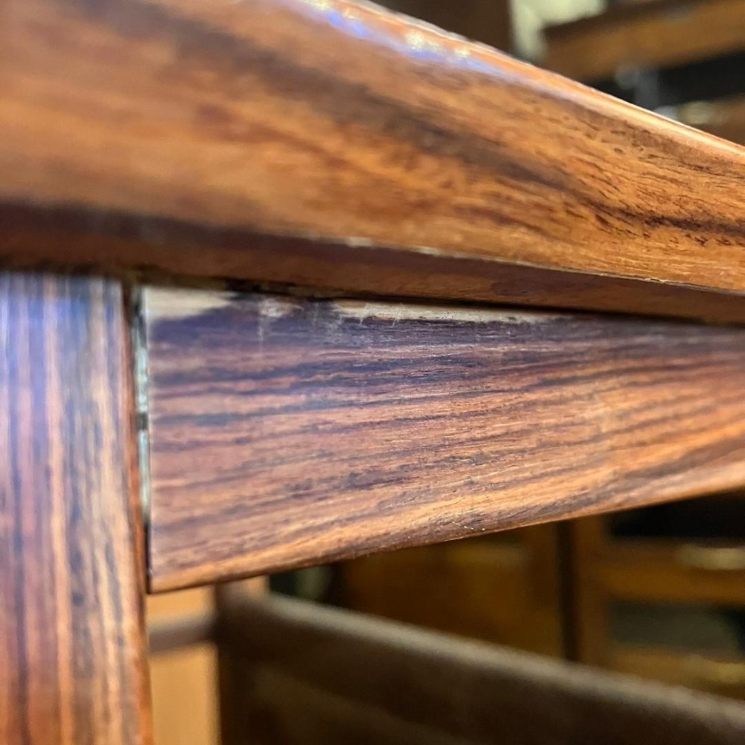 北欧 ビンテージ デンマーク ローズウッド マガジンラック サイドテーブル 木製