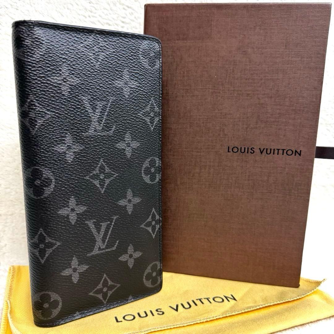 LOUIS VUITTON ルイヴィトン エクリプス 長財布　モノグラム　ブラザ