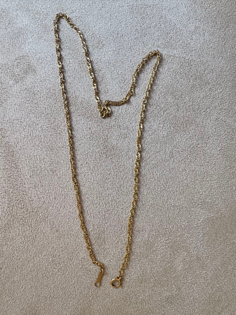 アヴァランチ avalanche ゴールドチェーンネックレス10K 50cm