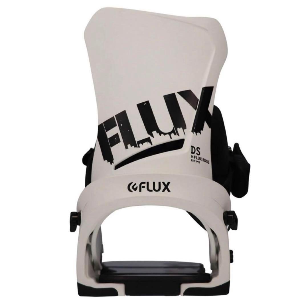 【美品】FLUX フラックス スノーボード バインディング ホワイト Mサイズ