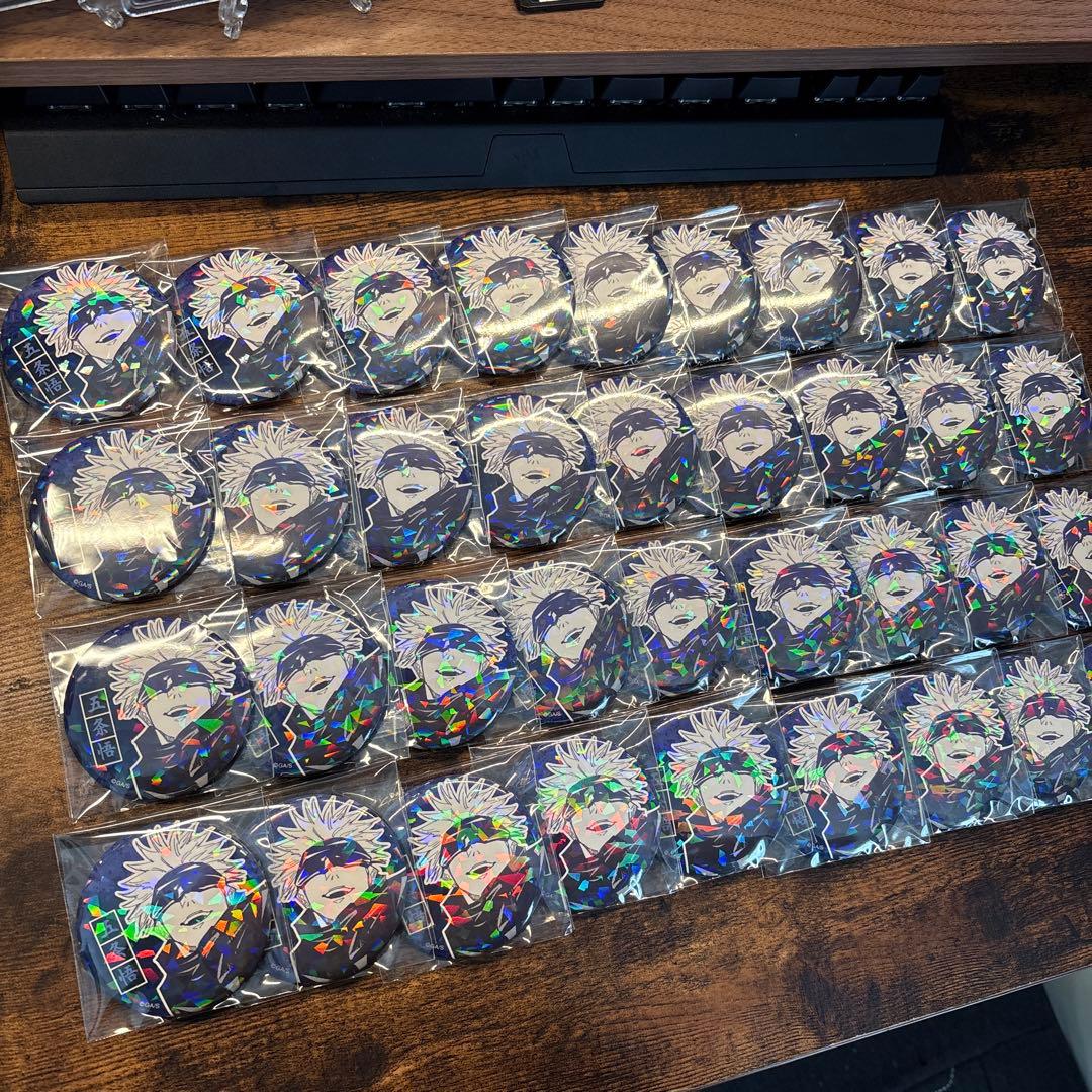 ￤呪術廻戦￤五条悟￤原作￤缶バッジ￤バラ売り対応￤