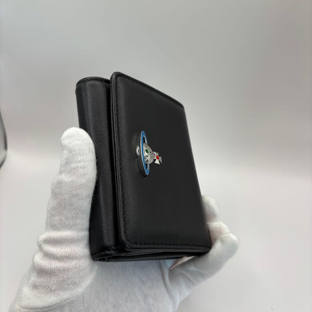 vivienne westwood 三つ折り財布　EMMA SMALL 黒