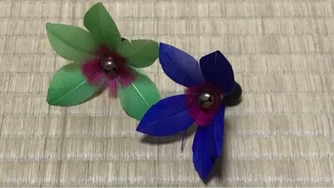 手作り　弁慶羽子板　羽根2個付き