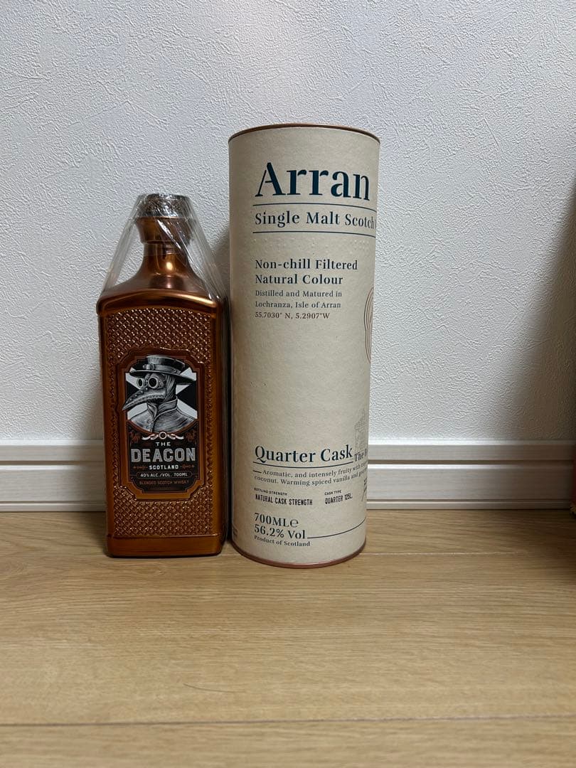 Arran Quarter Cask ＆THE DEACON 2本セット