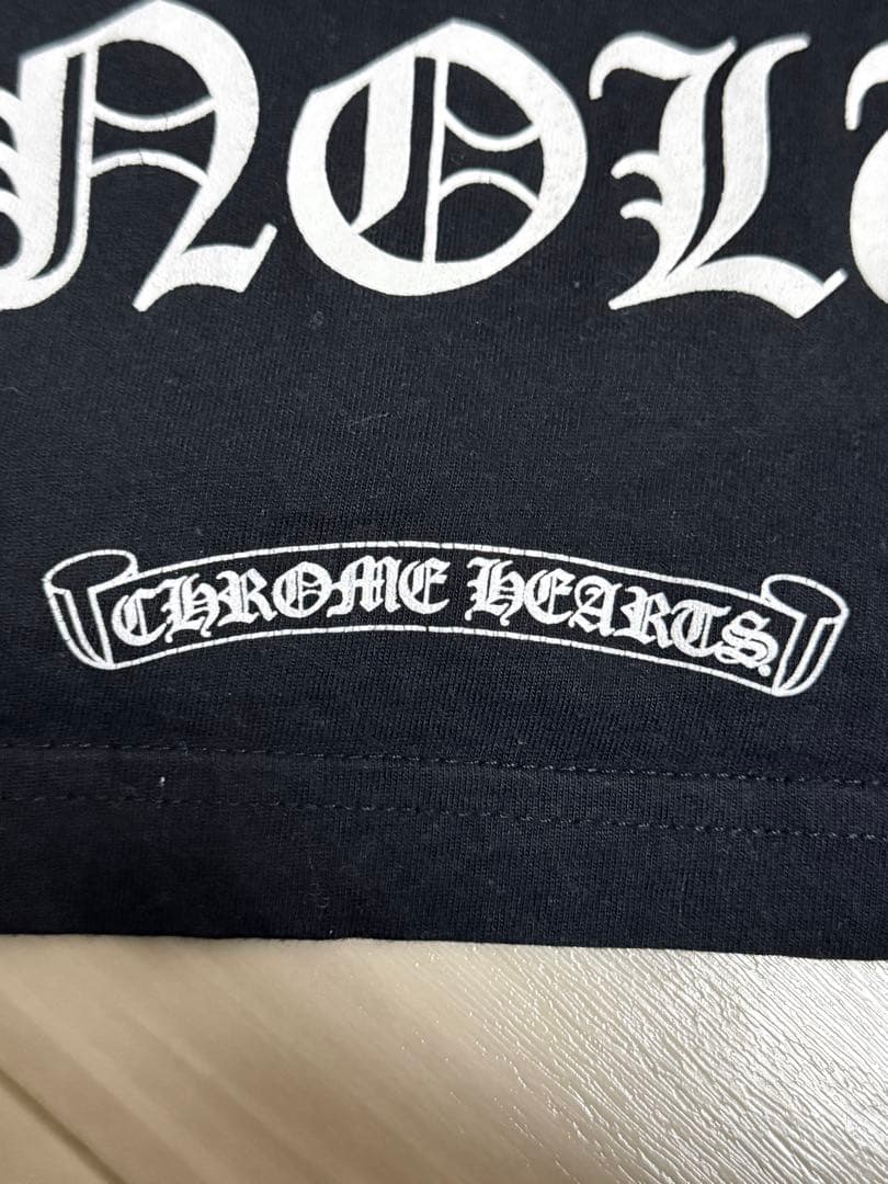 CHROME HEARTSクロムハーツ長袖Tシャツ ホノルル　ブラックsサイズ