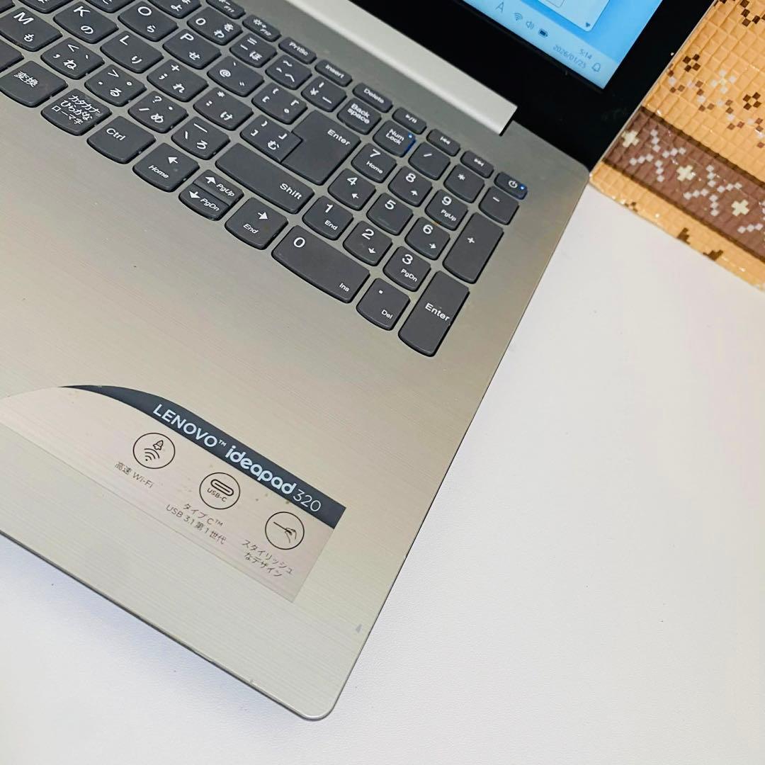 Y65 LENOVOノートパソコンSSDメモリ12G大容量高速Windows11