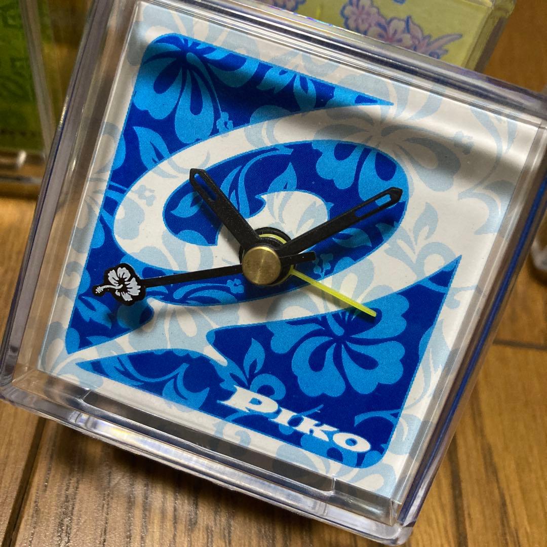 piko ピコー　ハイビスカス 花柄 置時計 10個セット　非売品