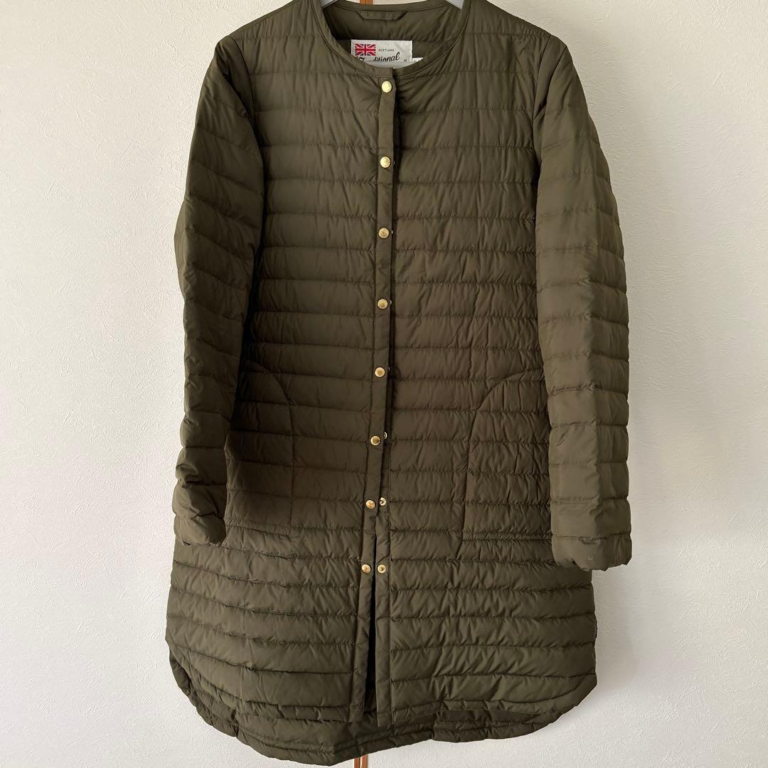 Traditional Weatherwear ロングダウンジャケット 36