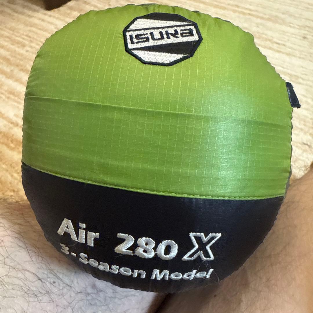 Air 280X 3-Season Model 寝袋