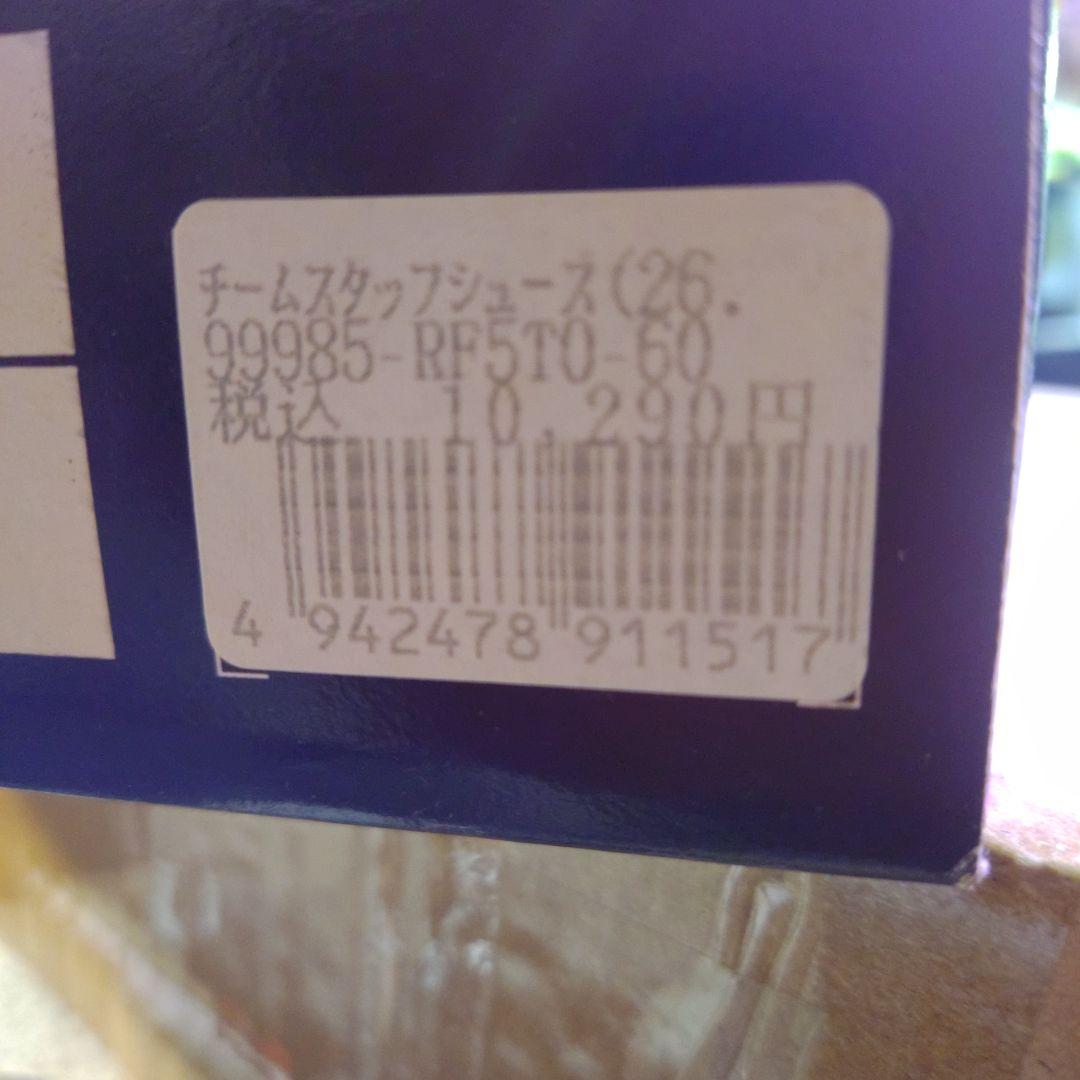 b*y様 nismo チームスタッフシューズ　ブラック/レッド 26.0 NSM