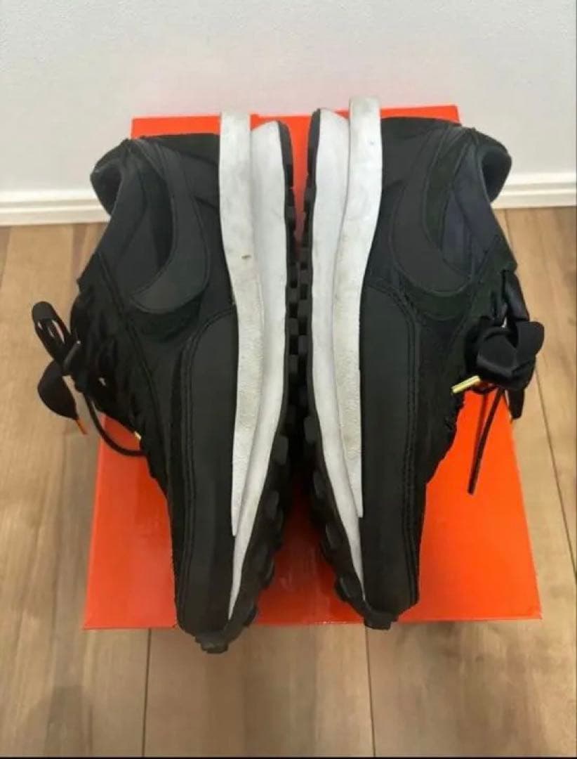 sacai × Nike LDV Waffle Triple Black