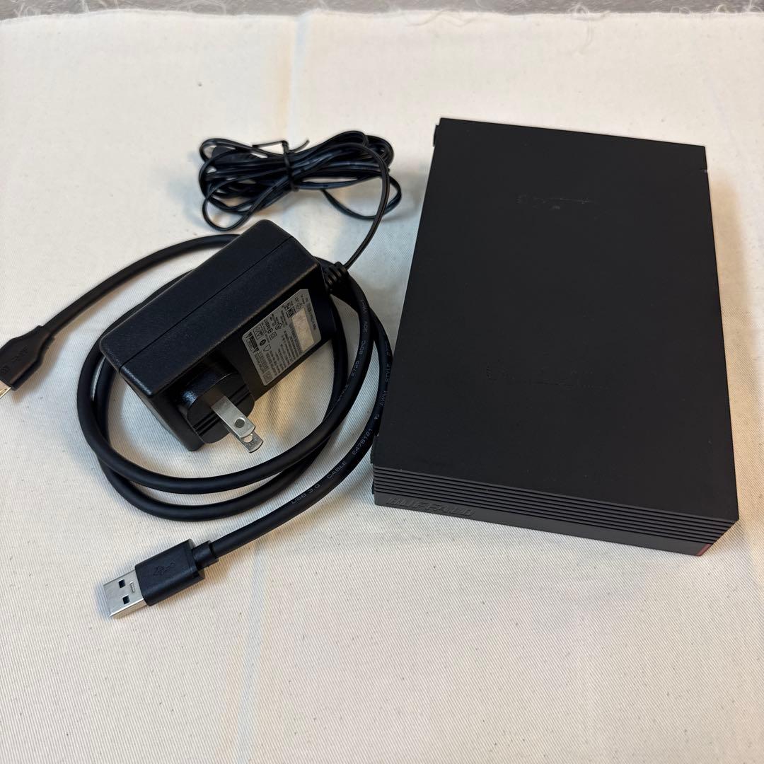 [使用浅]BUFFALO HD-EDS-6U3 6T 外付ハードディスク