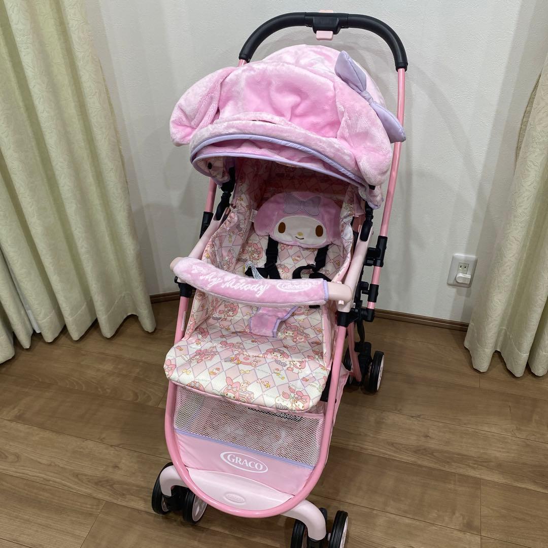 マイメロディ　マイメロ　ベビーカー　GRACO 限定モデル