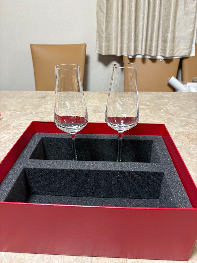 【新品】バカラ　シャンパングラス　2脚セット