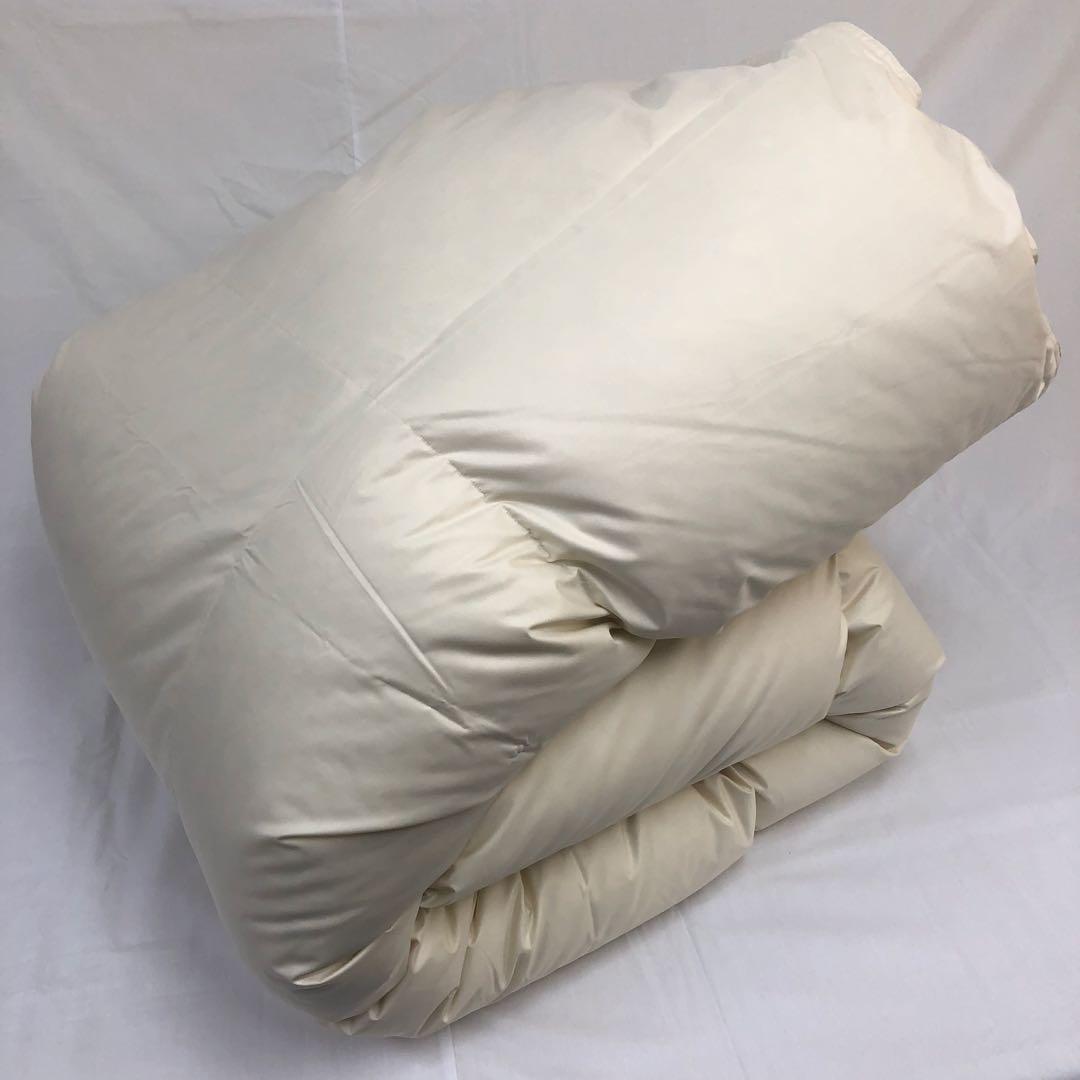 羽毛布団 シングル ニューゴールド きなり 日本製 150×210cm 特別価格
