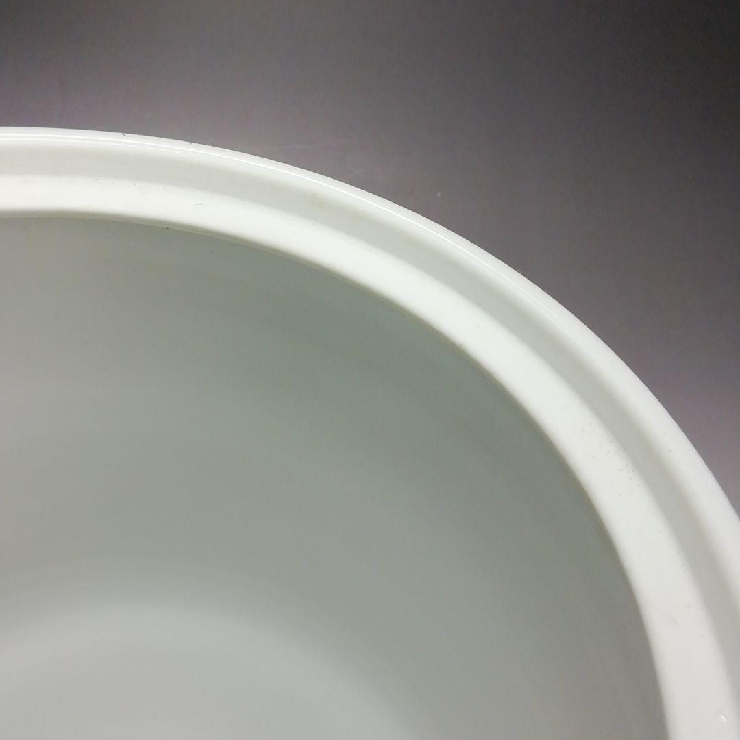 Ｓ３８４　水指　『出石焼』『花刻紋』『小嶋昇山作』　共箱　茶道具