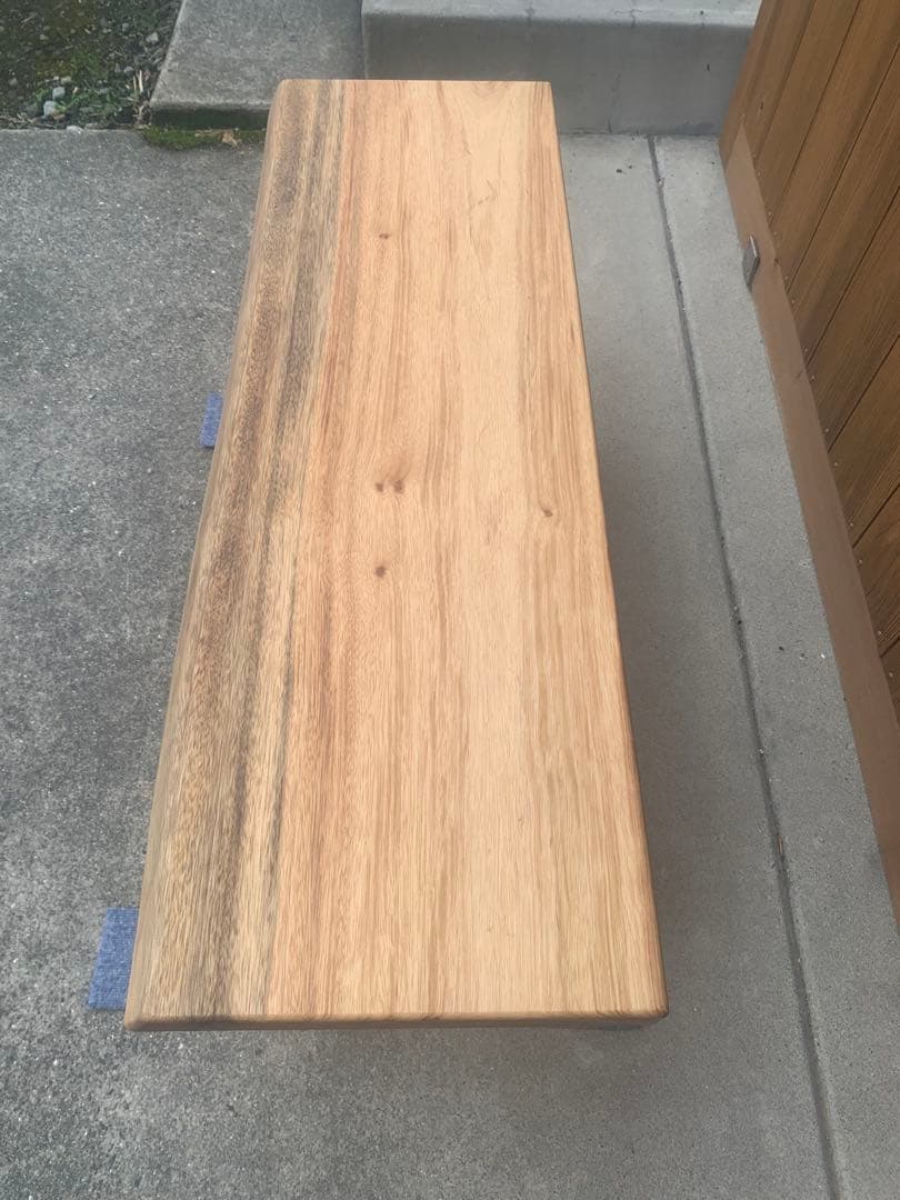 セール✨楠サイドテーブル、TV台【約85✖︎奥行30〜28.5 高さ約40㎝】