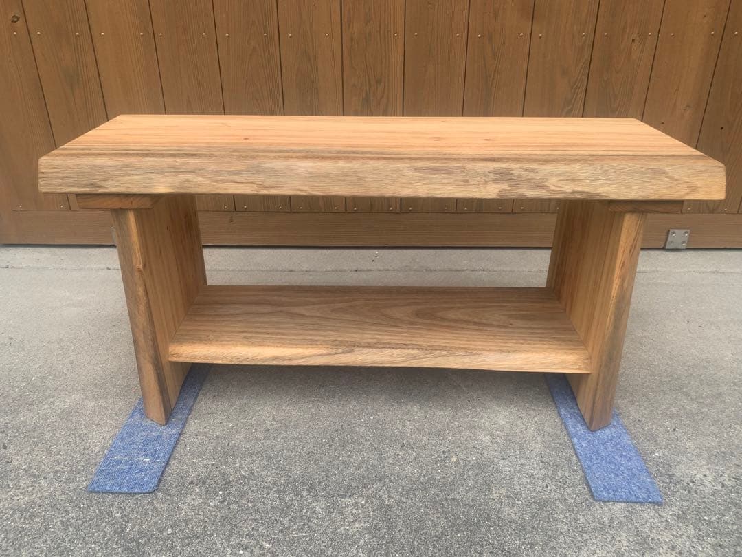 セール✨楠サイドテーブル、TV台【約85✖︎奥行30〜28.5 高さ約40㎝】